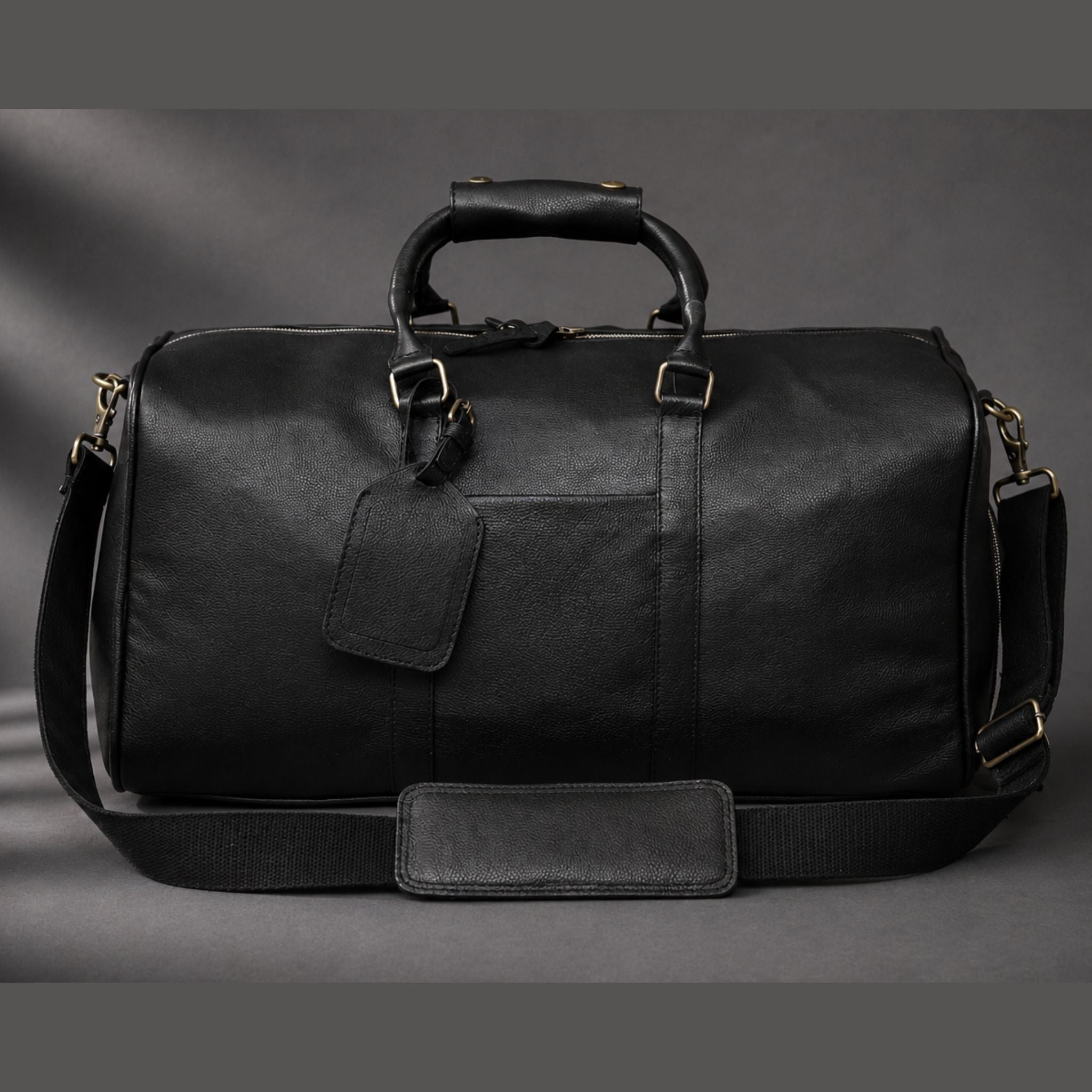 Leather Mild Travel Duffel Bag (TR-026)