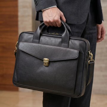Premium Leather Laptop Bag (LP-01)