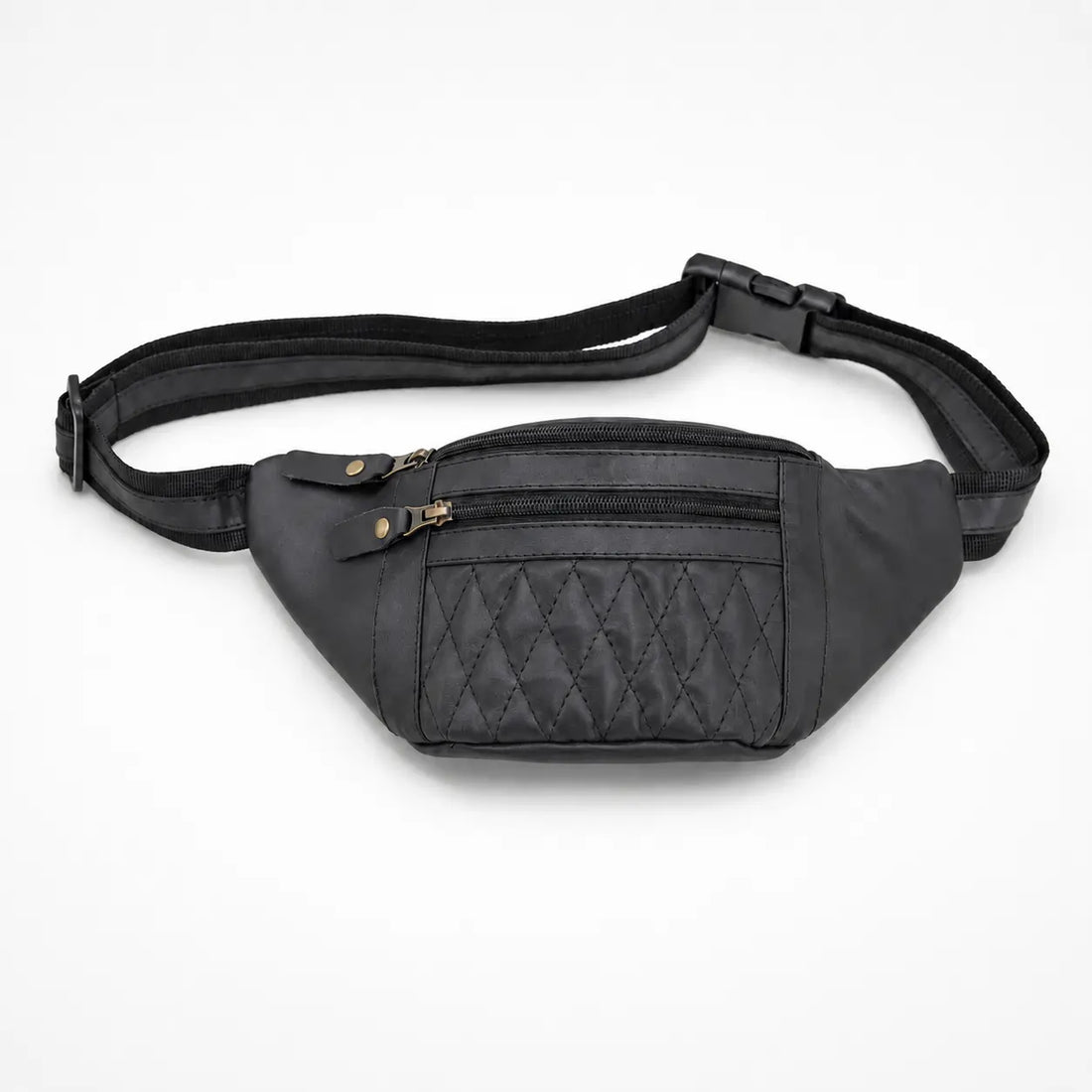 Leather Crossbody Waist Bag