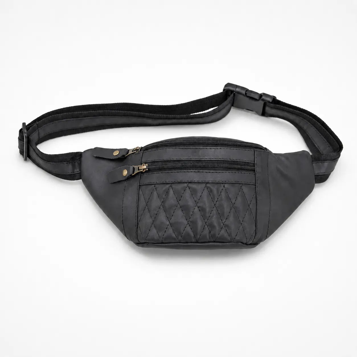 Leather Crossbody Waist Bag