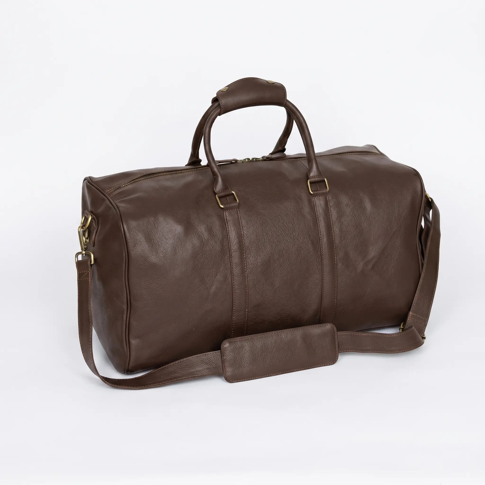Leather Mild Travel Duffel Bag (TR-026)
