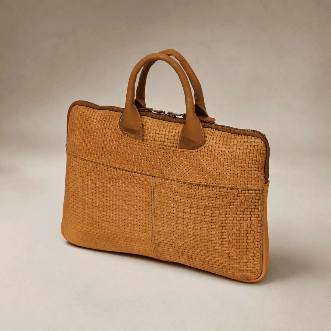 Premium Woven Leather MacBook Bag (LP-04)