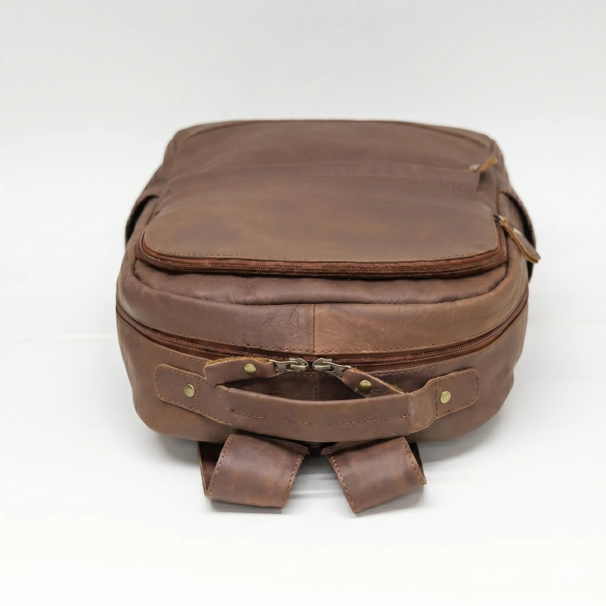 Vintage Leather Backpack (BP-041)
