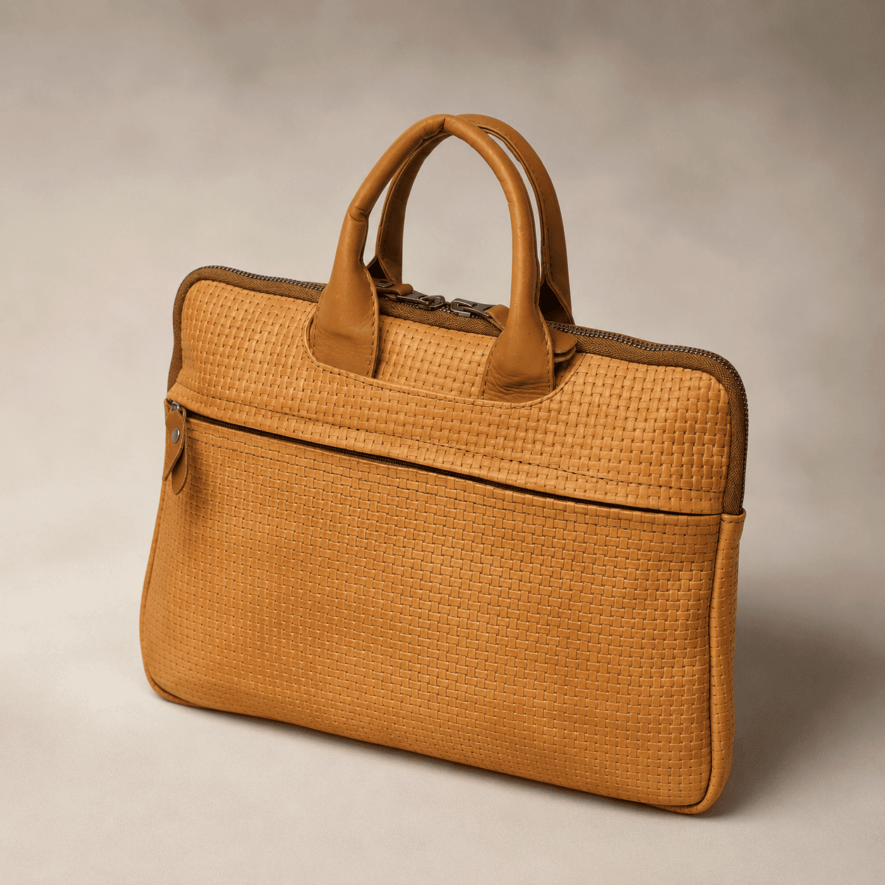 Premium Woven Leather MacBook Bag (LP-04)