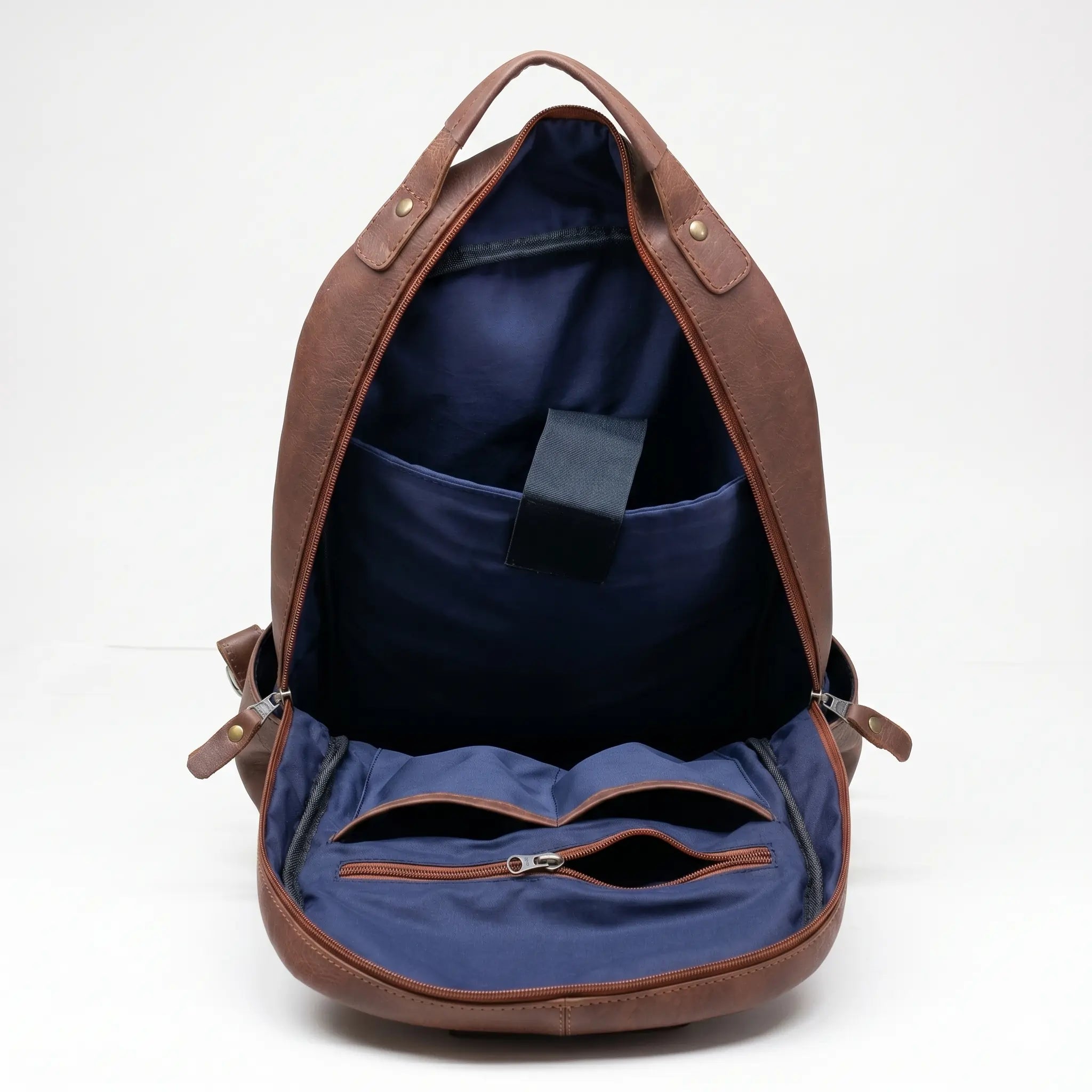 Vintage Leather Backpack (BP-041)