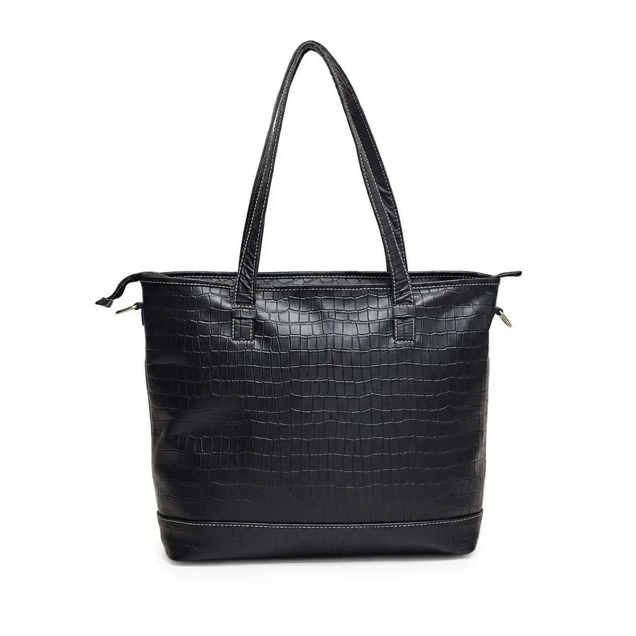 Ladies Croc Leather Tote Bag