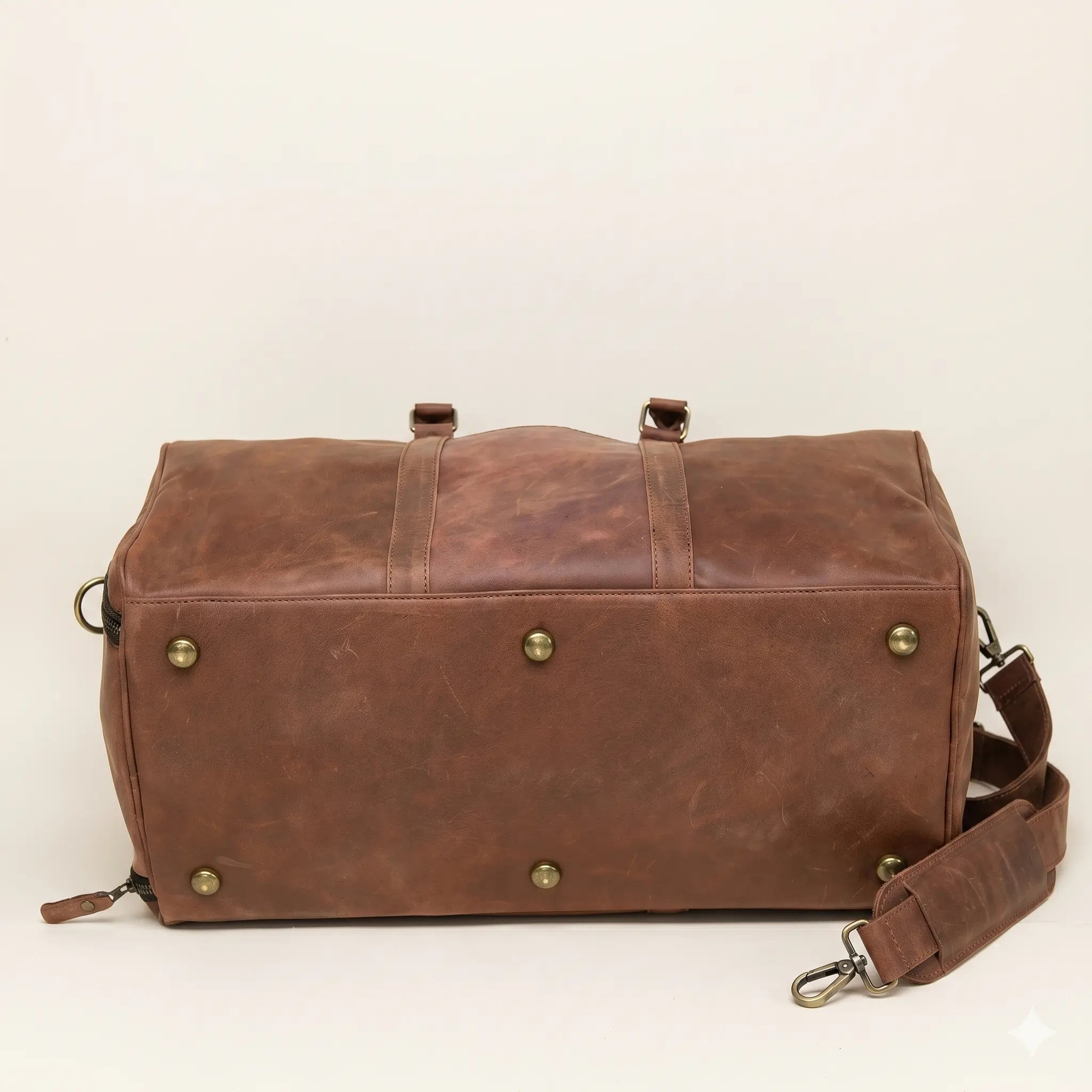 Vintage Crazy Horse Leather Travel Bag (TR-026)