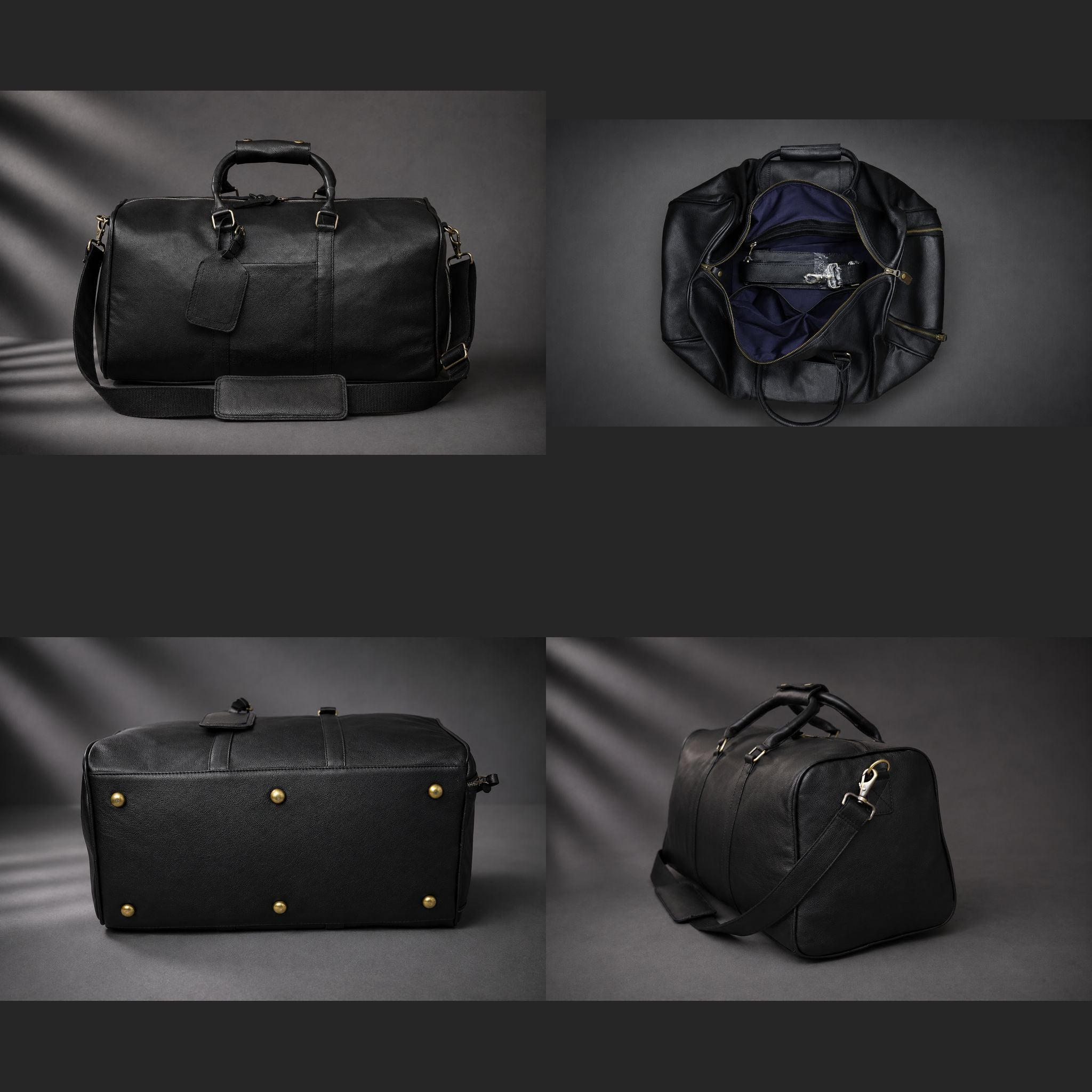 Leather Mild Travel Duffel Bag (TR-026)