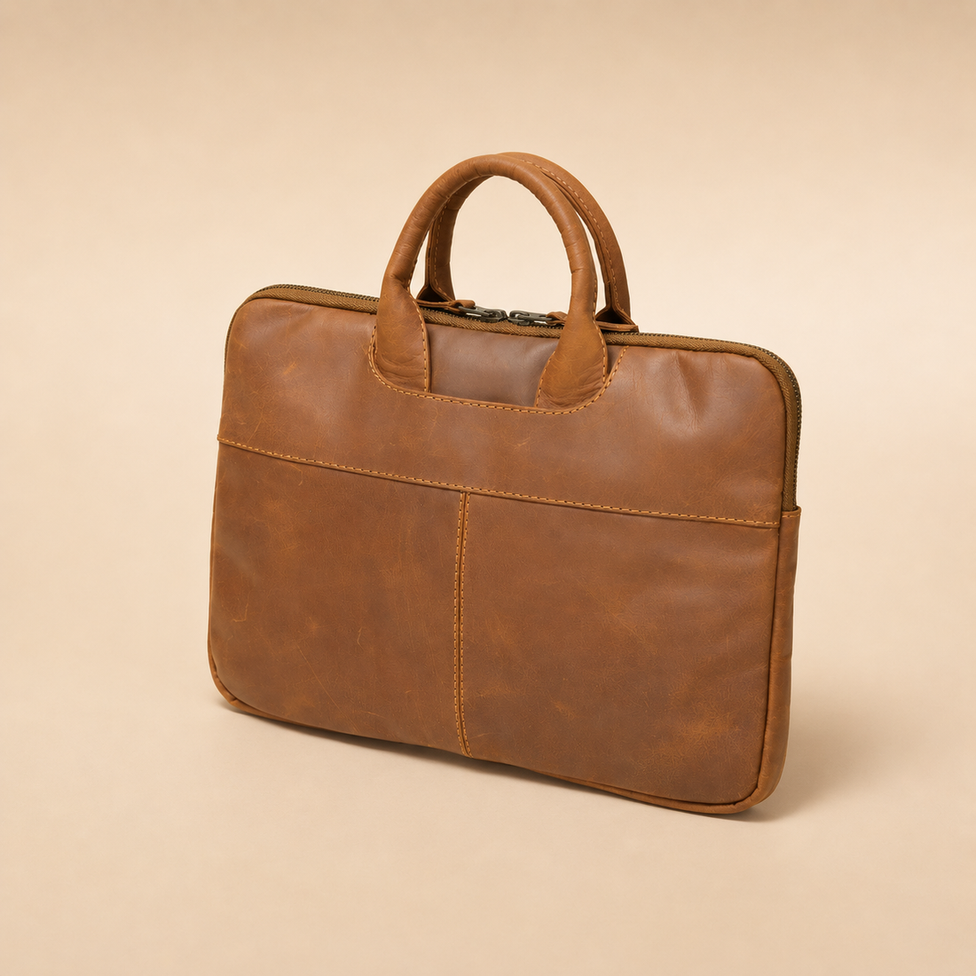 Vintage Leather MacBook Sleeve (LP-04)