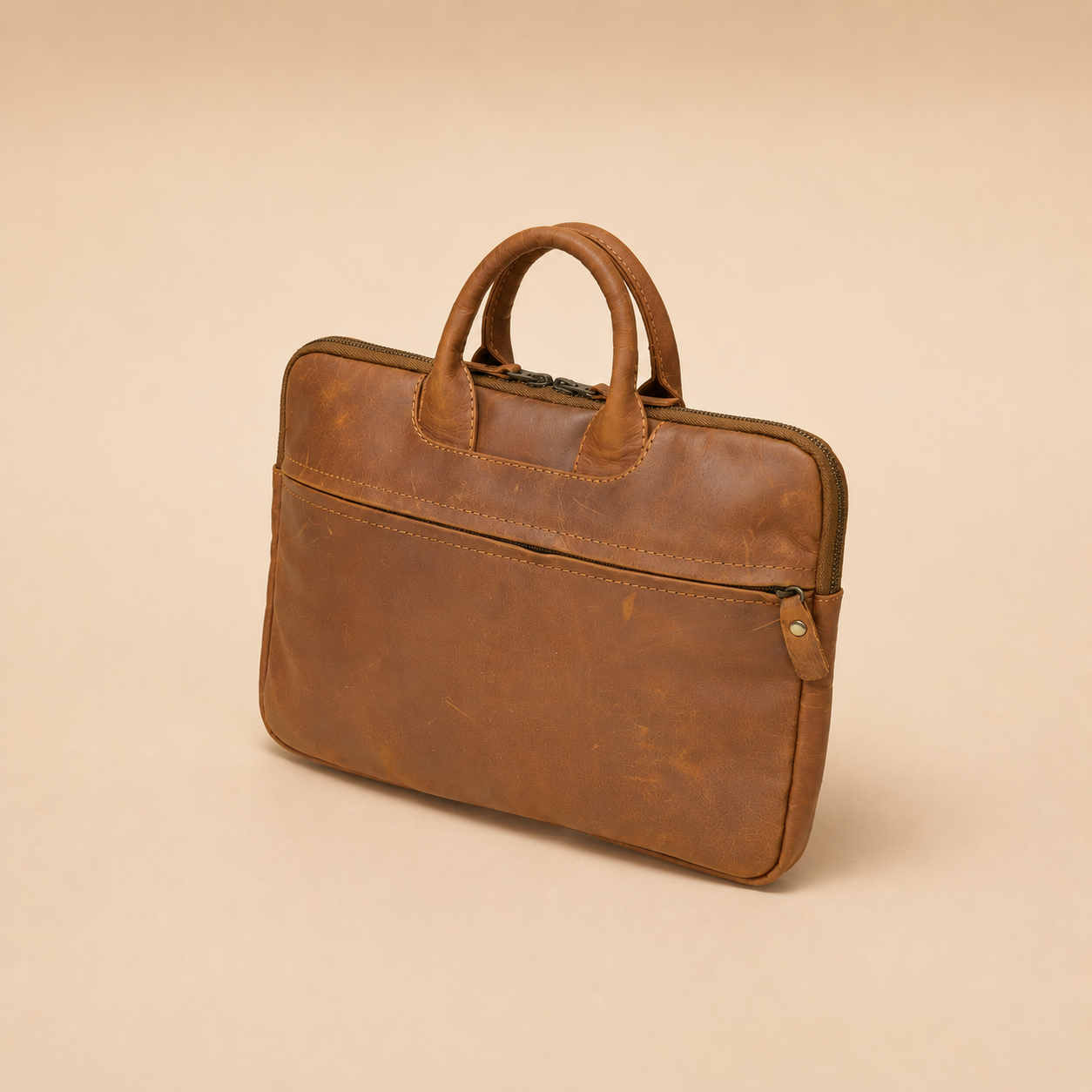 Vintage Leather MacBook Sleeve (LP-04)
