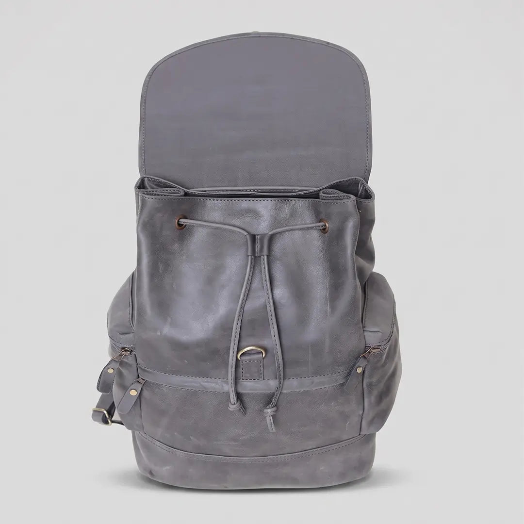 Premium Vintage Leather Backpack (BP-038)