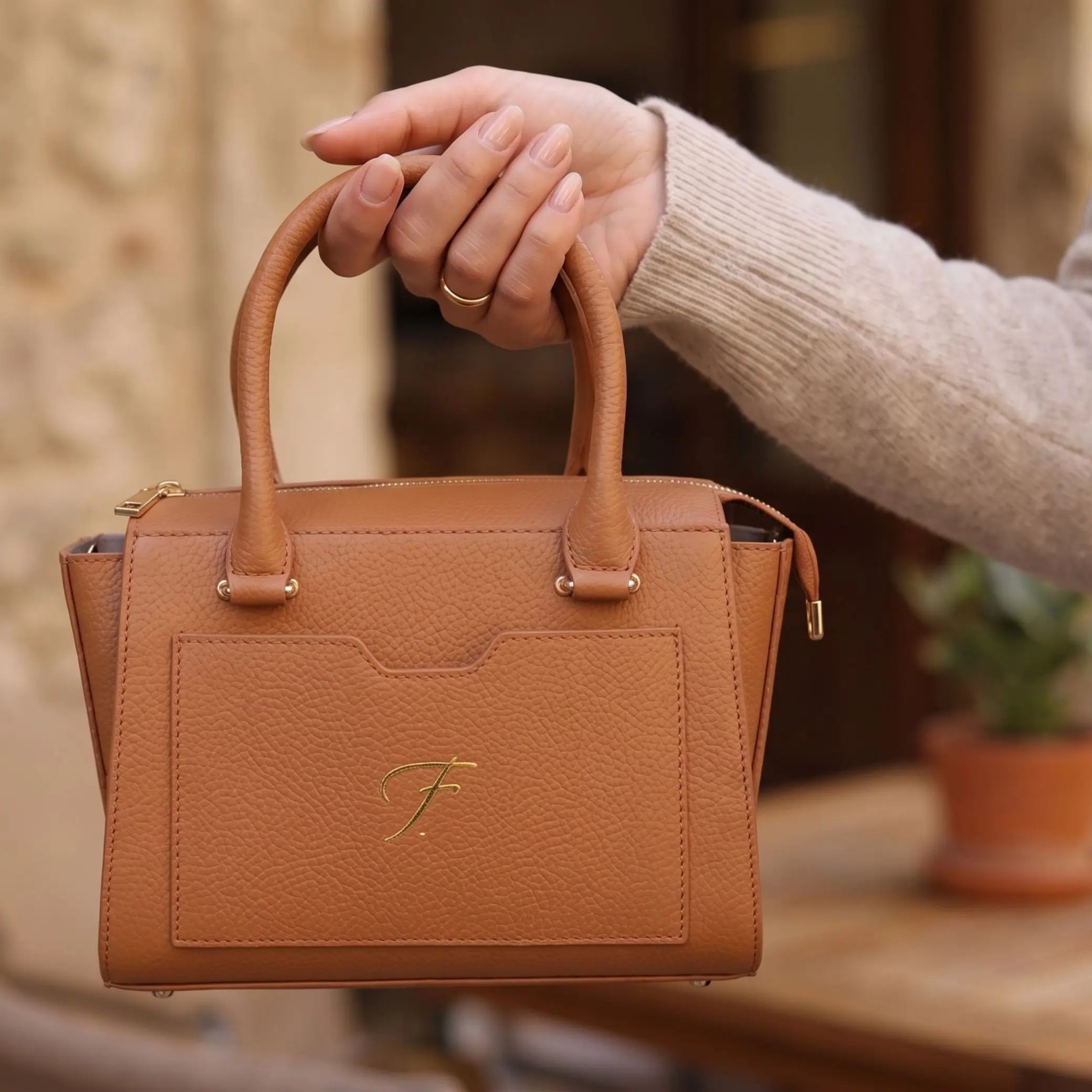 Ladies Mild Leather Handbag
