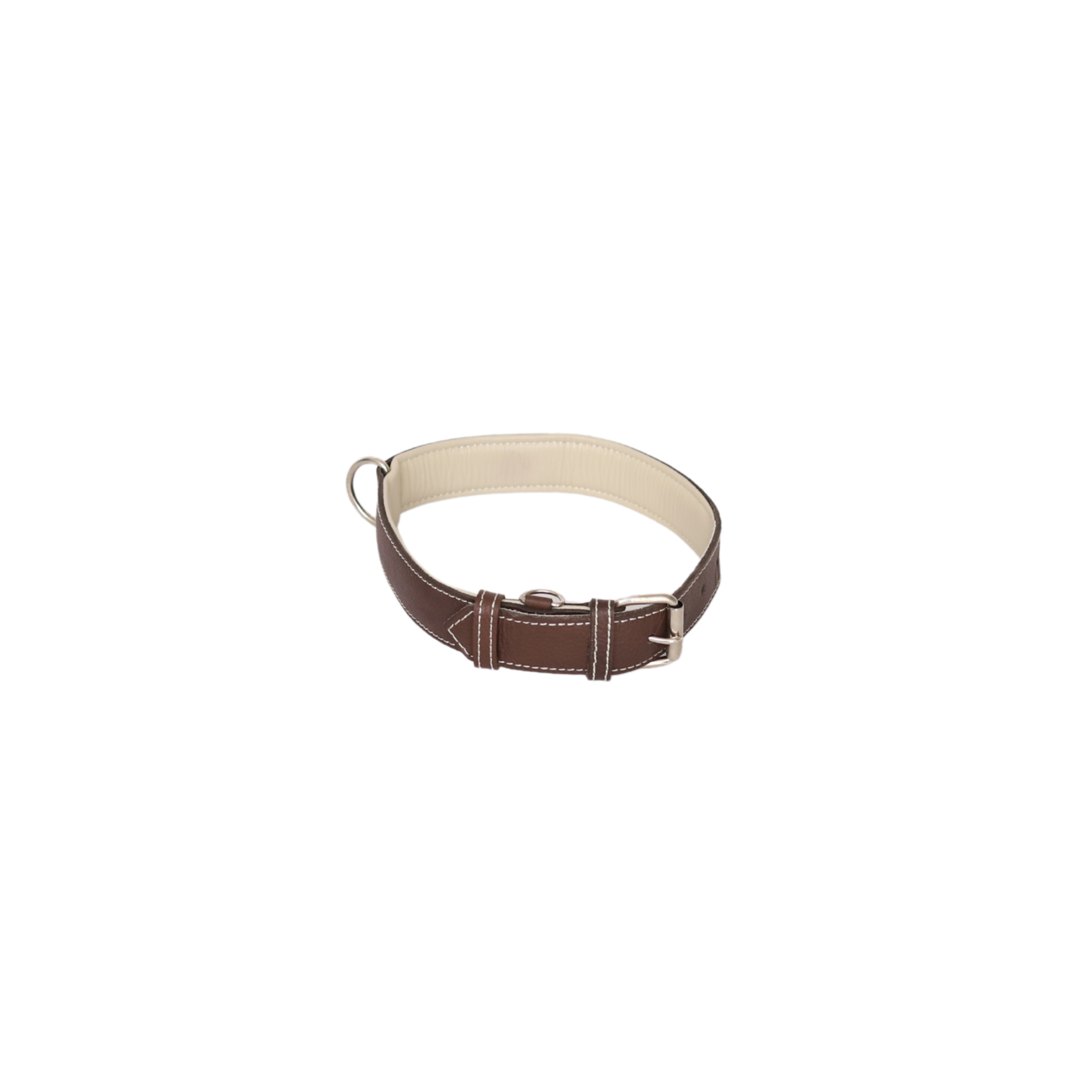 Premium Leather Dog Collar & Leash Set – Durable Cowhide Pet Accessory