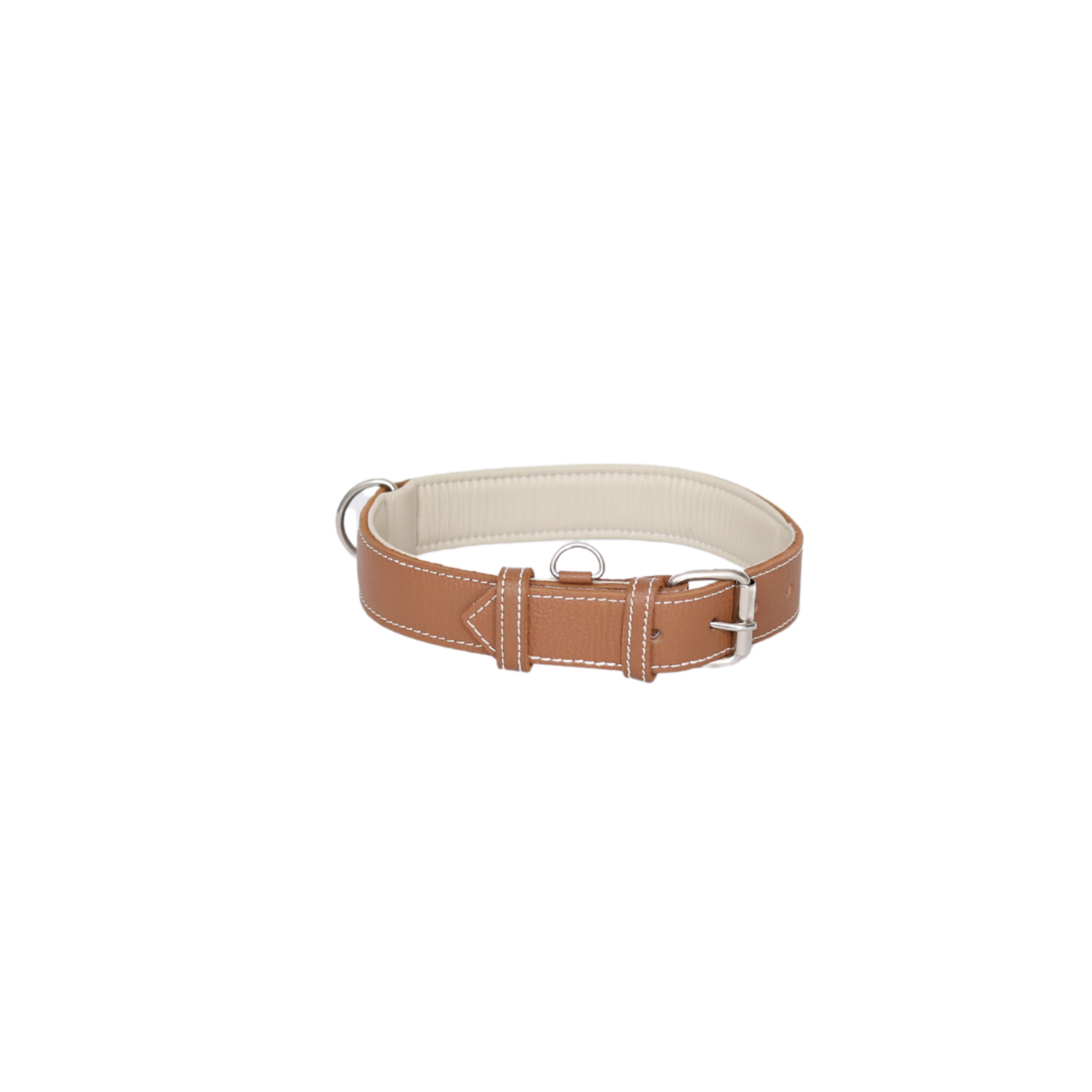 Premium Leather Dog Collar & Leash Set – Durable Cowhide Pet Accessory